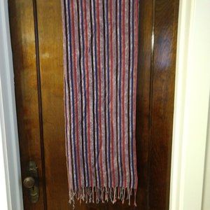 Striped and Paisley Pashmina Scarf/Shawl